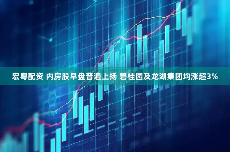 宏粤配资 内房股早盘普遍上扬 碧桂园及龙湖集团均涨超3%